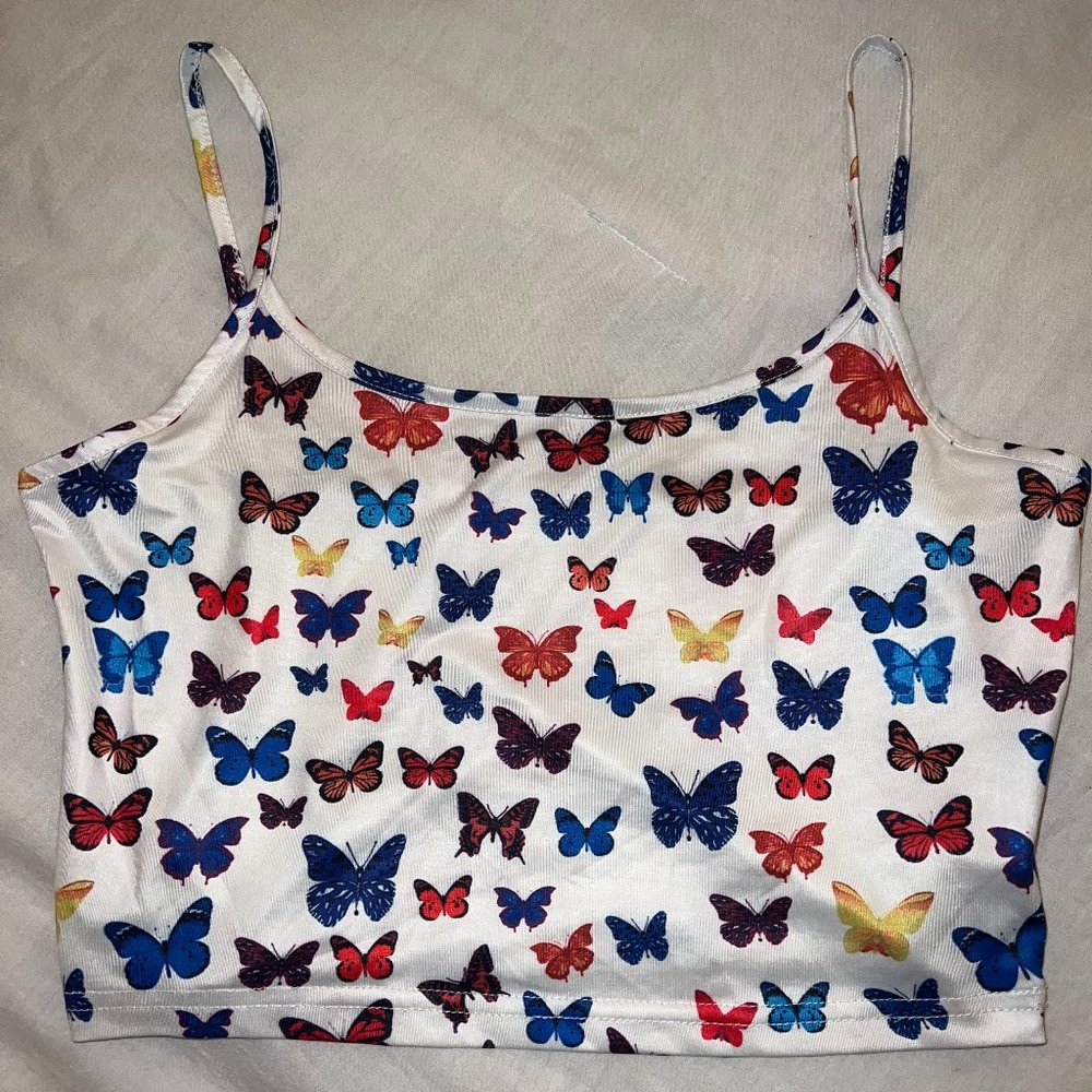 Butterfly Crop Top